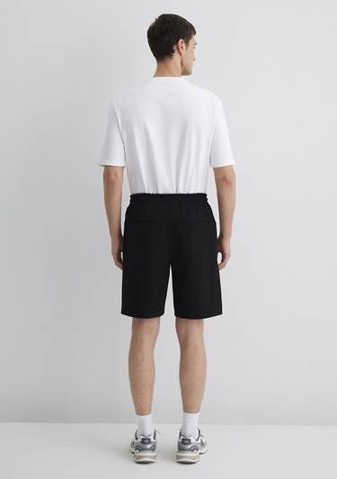  Mavi Siyah Şort 0410254-900