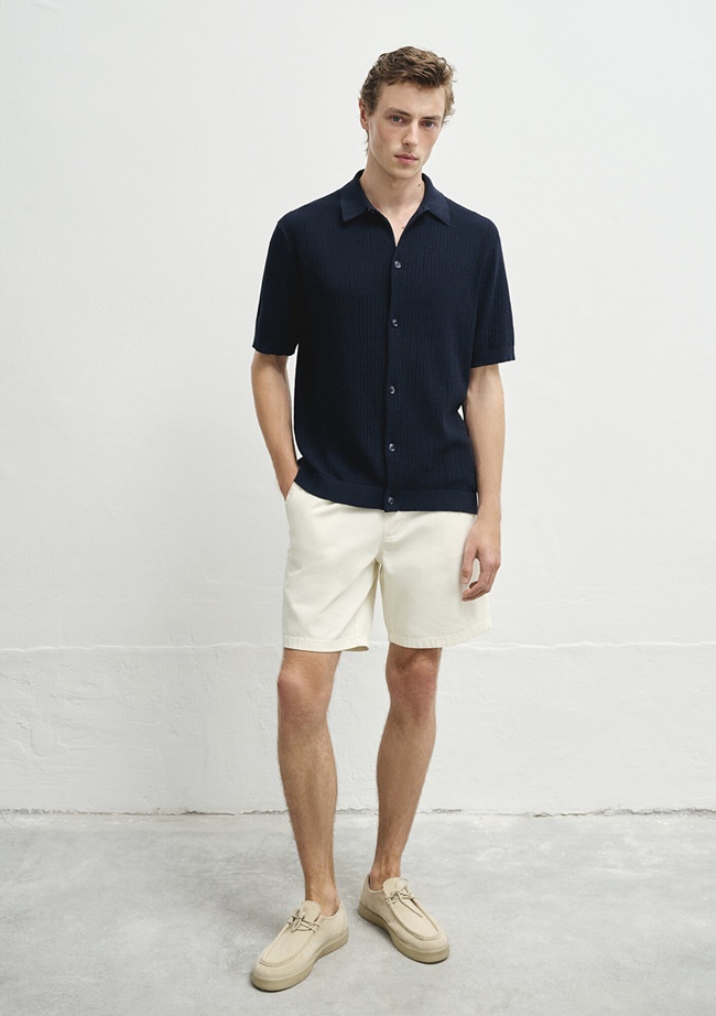  Mavi Lacivert Triko Polo Regular Fit / Normal Kesim 0710306-70488