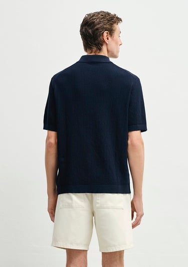  Mavi Lacivert Triko Polo Regular Fit / Normal Kesim 0710306-70488