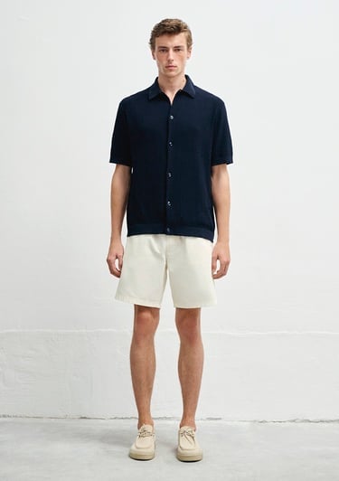  Mavi Lacivert Triko Polo Regular Fit / Normal Kesim 0710306-70488