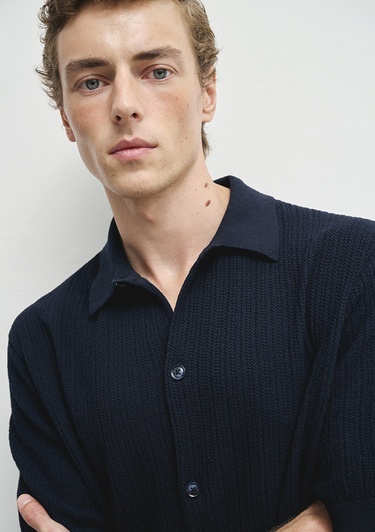  Mavi Lacivert Triko Polo Regular Fit / Normal Kesim 0710306-70488