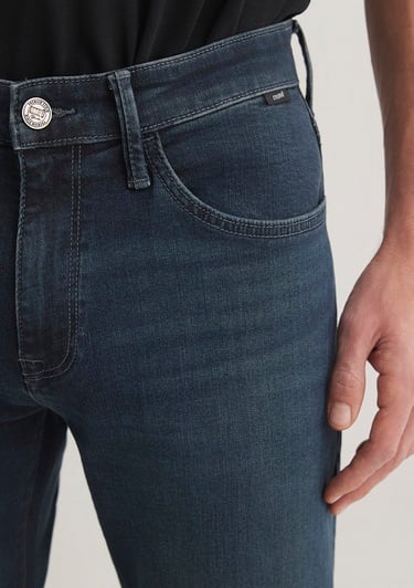  Mavi Marcus Lux Black Puslu Koyu Mavi Jean Pantolon 0035189351