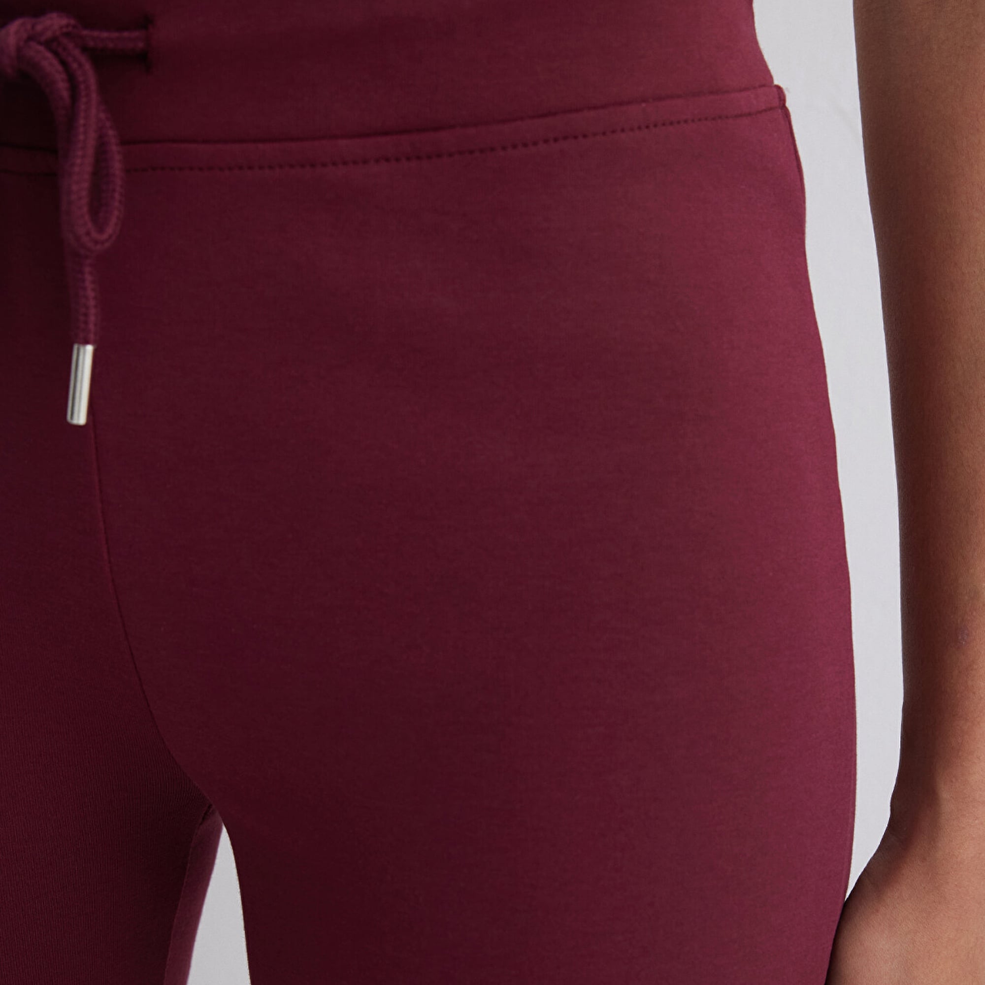 Mavi İspanyol Paça Bordo İnterlok Eşofman Altı 1011077-70394