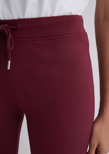  Mavi İspanyol Paça Bordo İnterlok Eşofman Altı 1011077-70394