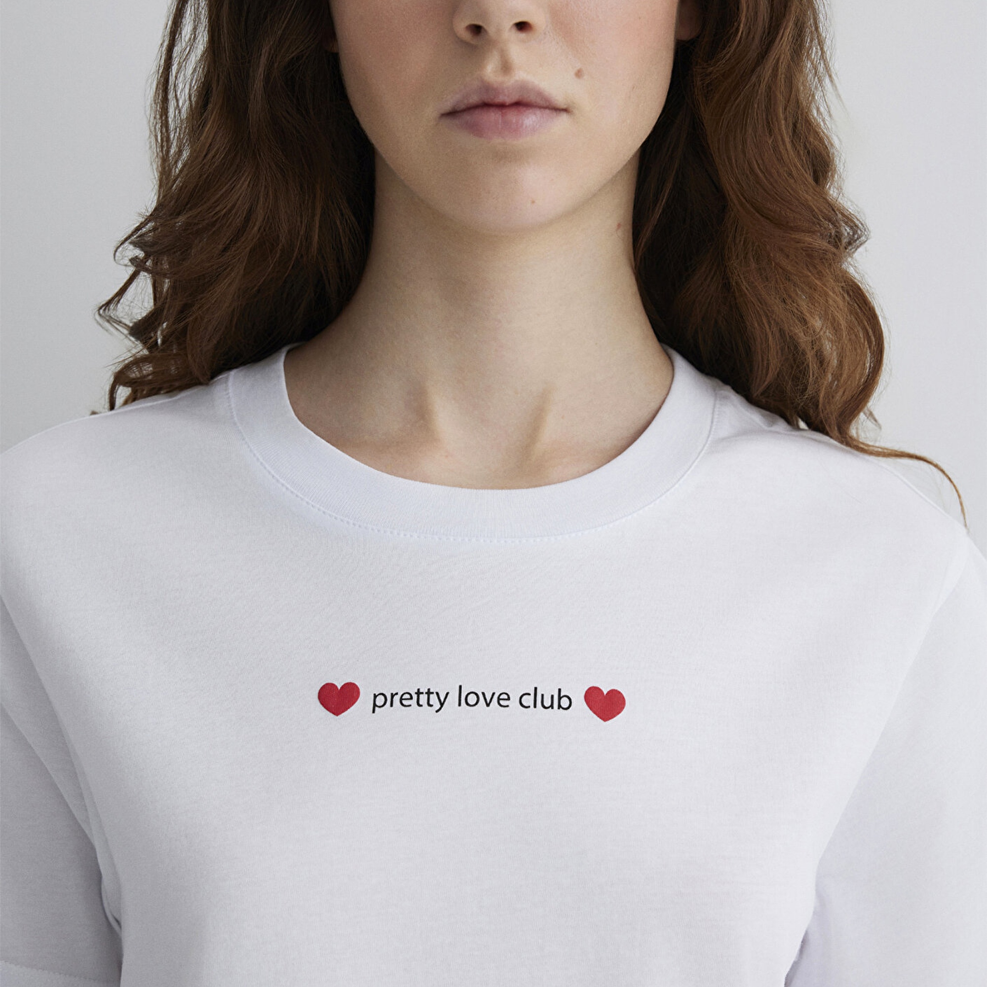 Mavi Baskılı Beyaz Crop Tişört Regular Fit / Normal Kesim 1613208-620