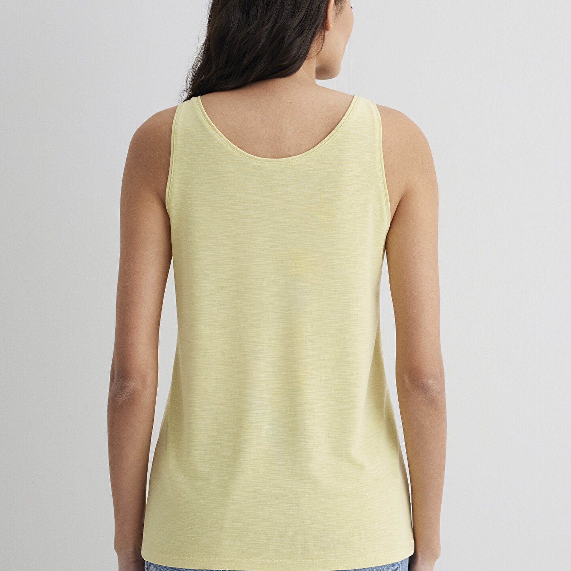 Mavi Sarı Tişört Slim Fit / Dar Kesim 1613216-71309