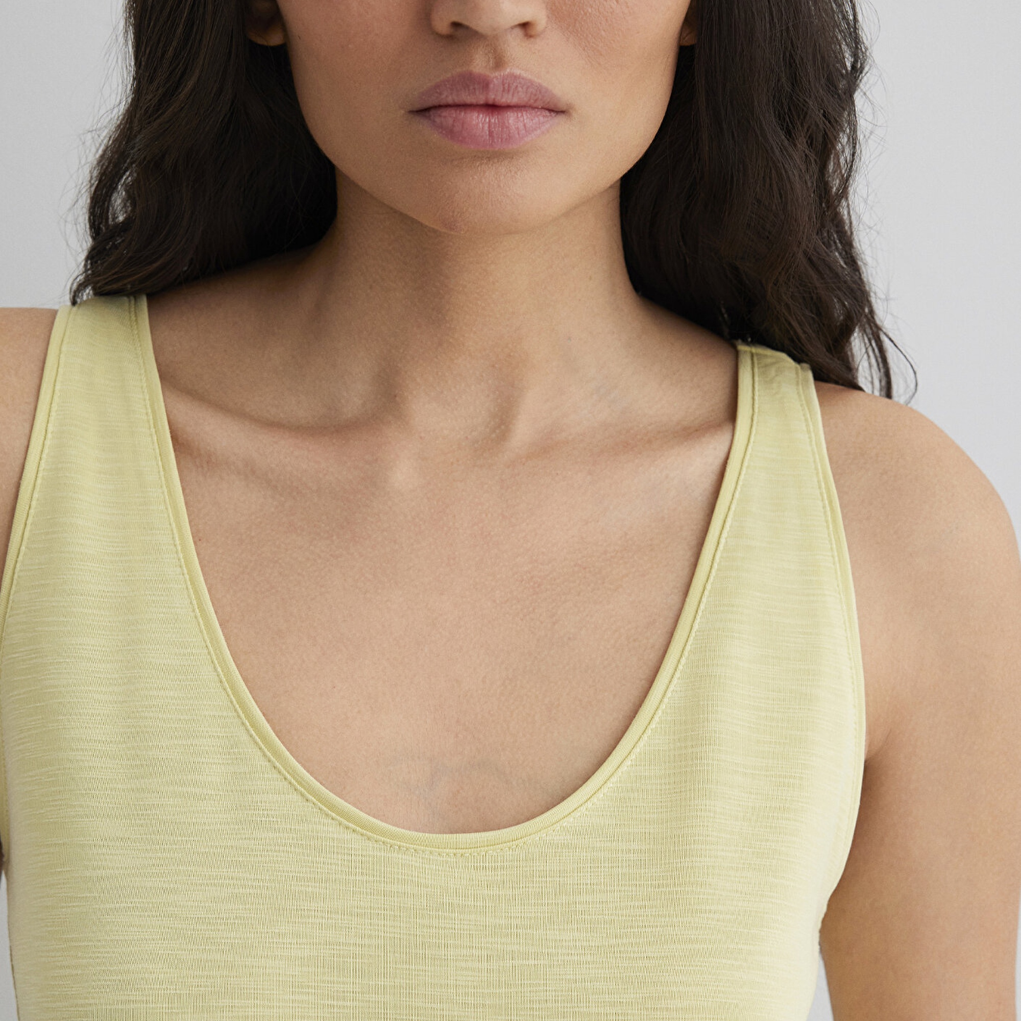 Mavi Sarı Tişört Slim Fit / Dar Kesim 1613216-71309