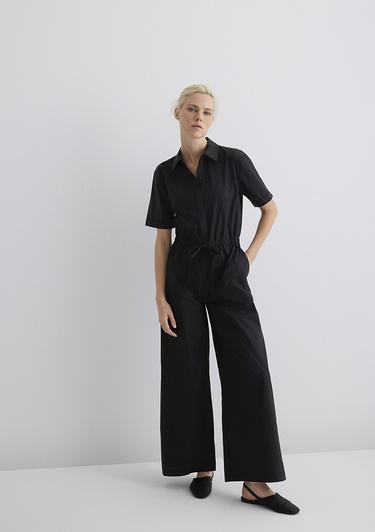  Mavi Siyah Tulum 1011006-900