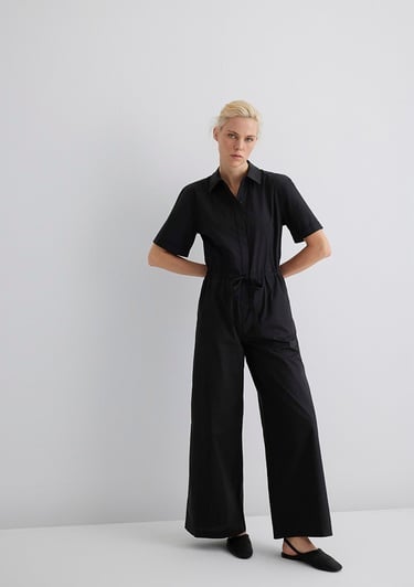  Mavi Siyah Tulum 1011006-900