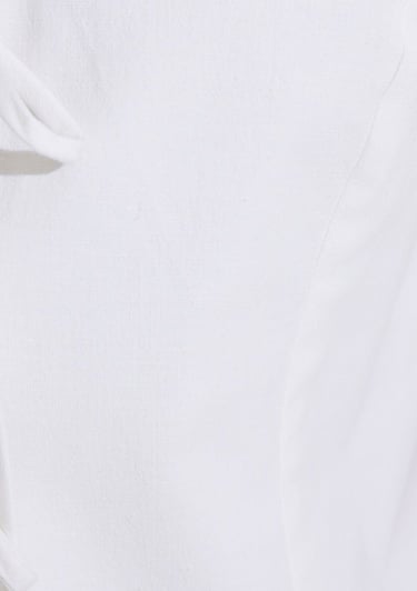  Mavi Ekru Keten Bluz 1211103-70057