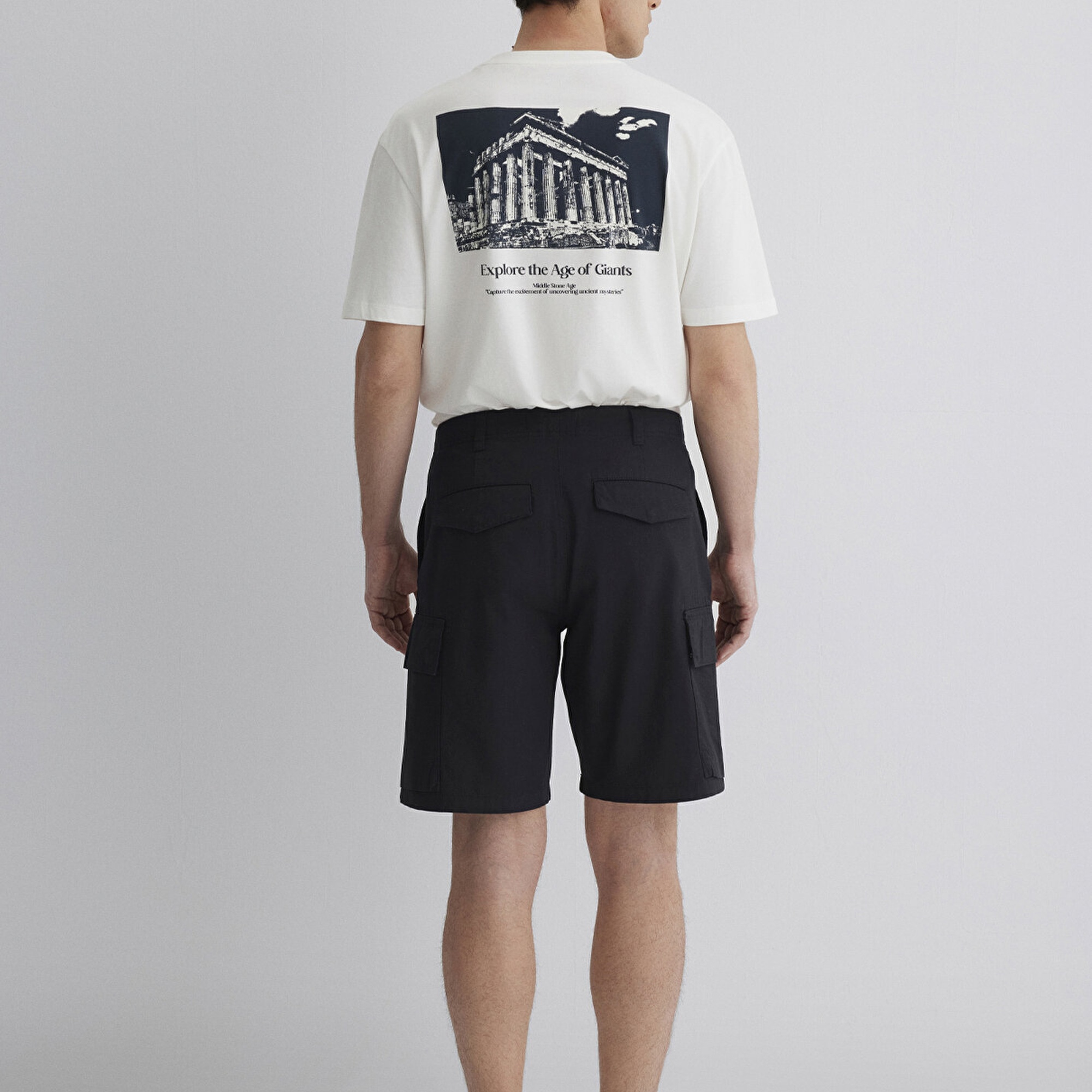 Mavi Siyah Kargo Şort 0410262-900