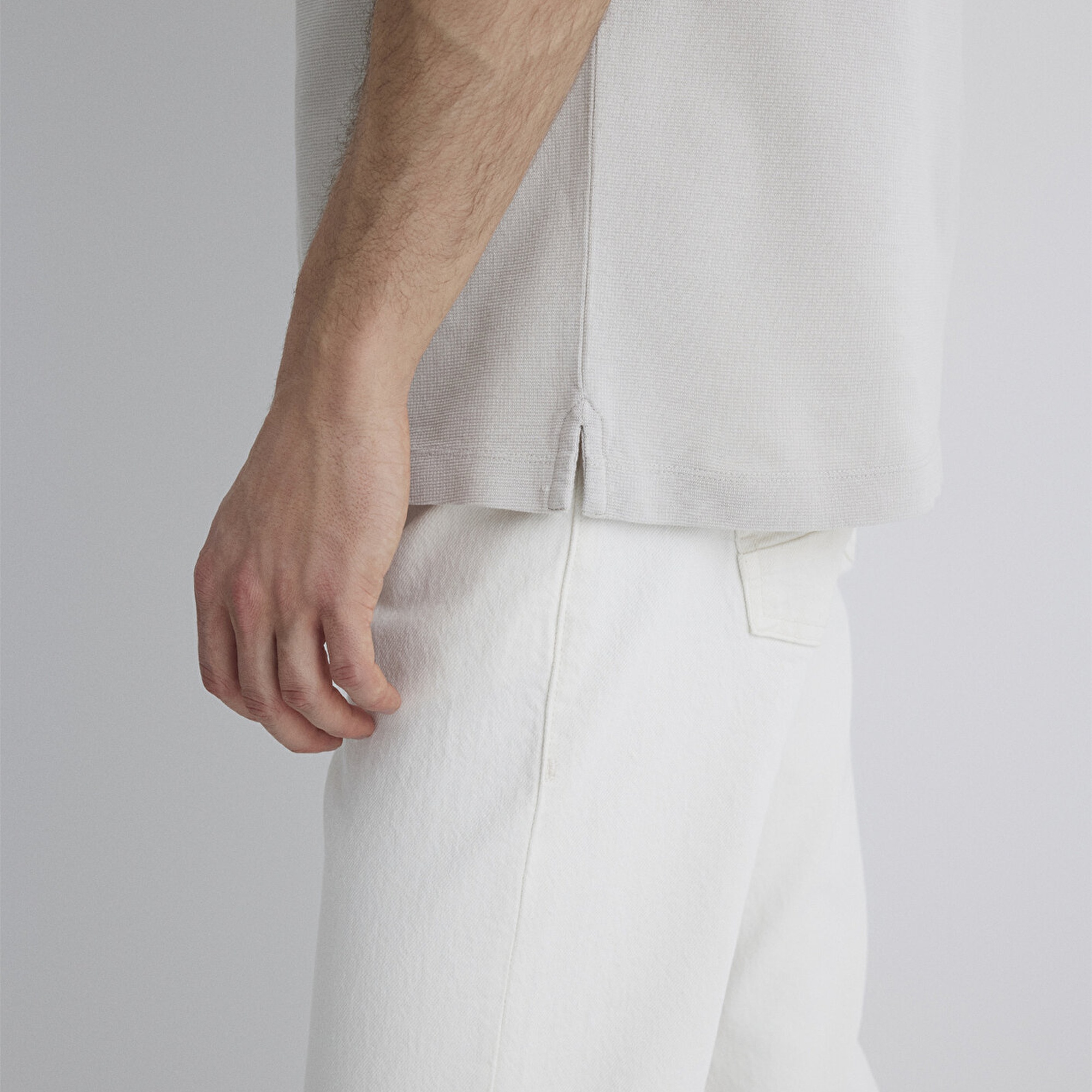 Mavi Gri Polo Tişört Regular Fit / Normal Kesim 0612633-70074