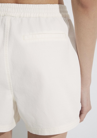  Mavi Ekru Basic Şort 1410189-80194