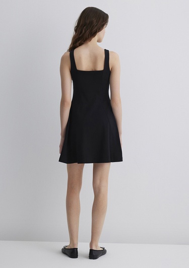  Mavi Siyah Elbise 1310679-900