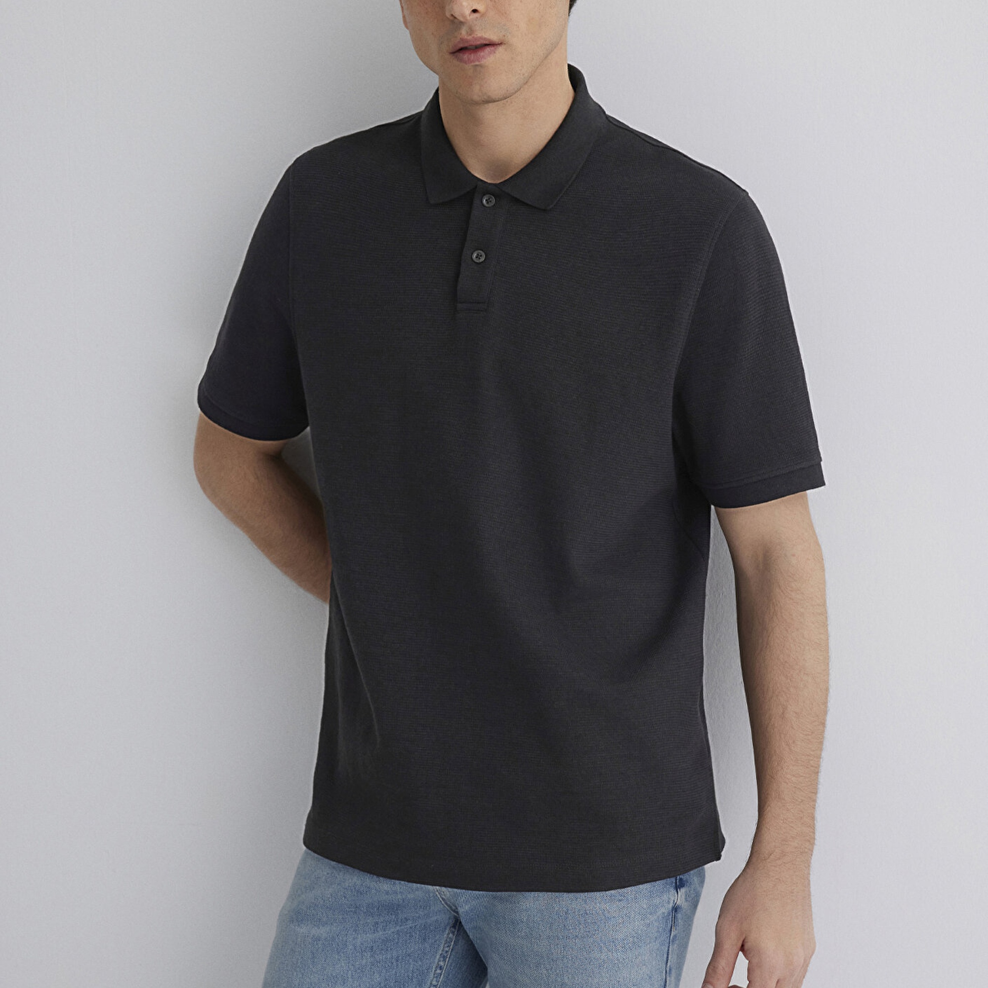 Mavi Siyah Polo Tişört Regular Fit / Normal Kesim 0612231-900