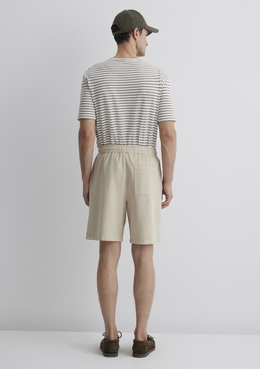  Mavi Kahverengi Şort 0410188-70322