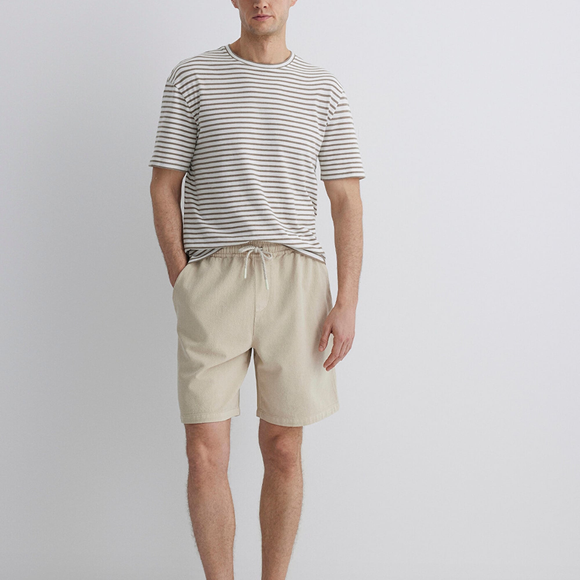 Mavi Kahverengi Şort 0410188-70322