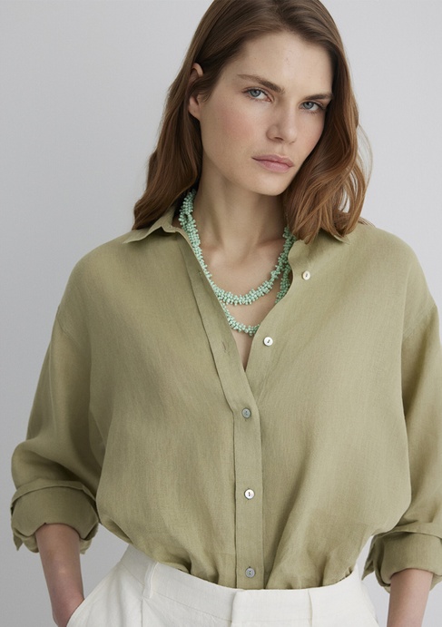  Mavi Yeşil Boncuklu Kolye 1913144-82954