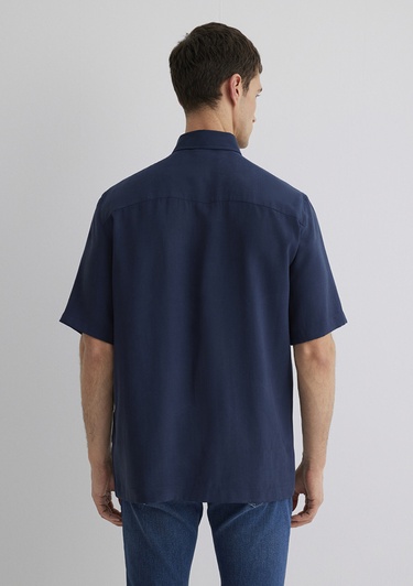  Mavi Lacivert Gömlek Regular Fit / Normal Kesim 0211567-70488