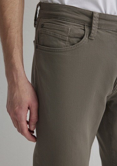  Mavi Marcus Puslu Zeytin Yeşili Comfort Gabardin Pantolon 0035188050