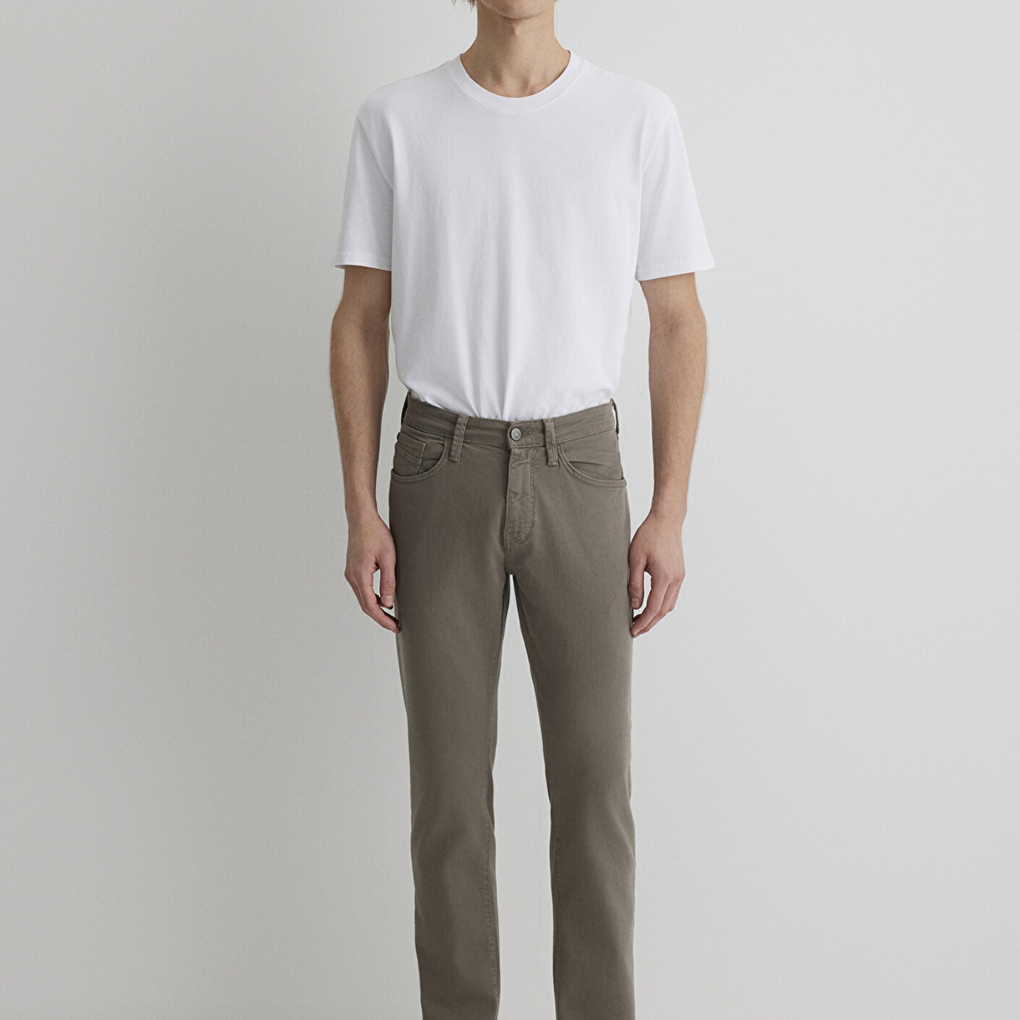 Mavi Marcus Puslu Zeytin Yeşili Comfort Gabardin Pantolon 0035188050