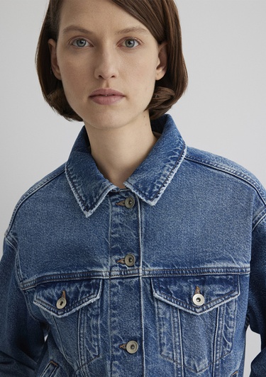  Mavi Megi Mavi Premium Indigo Mavisi Jean Ceket 1110389-89162