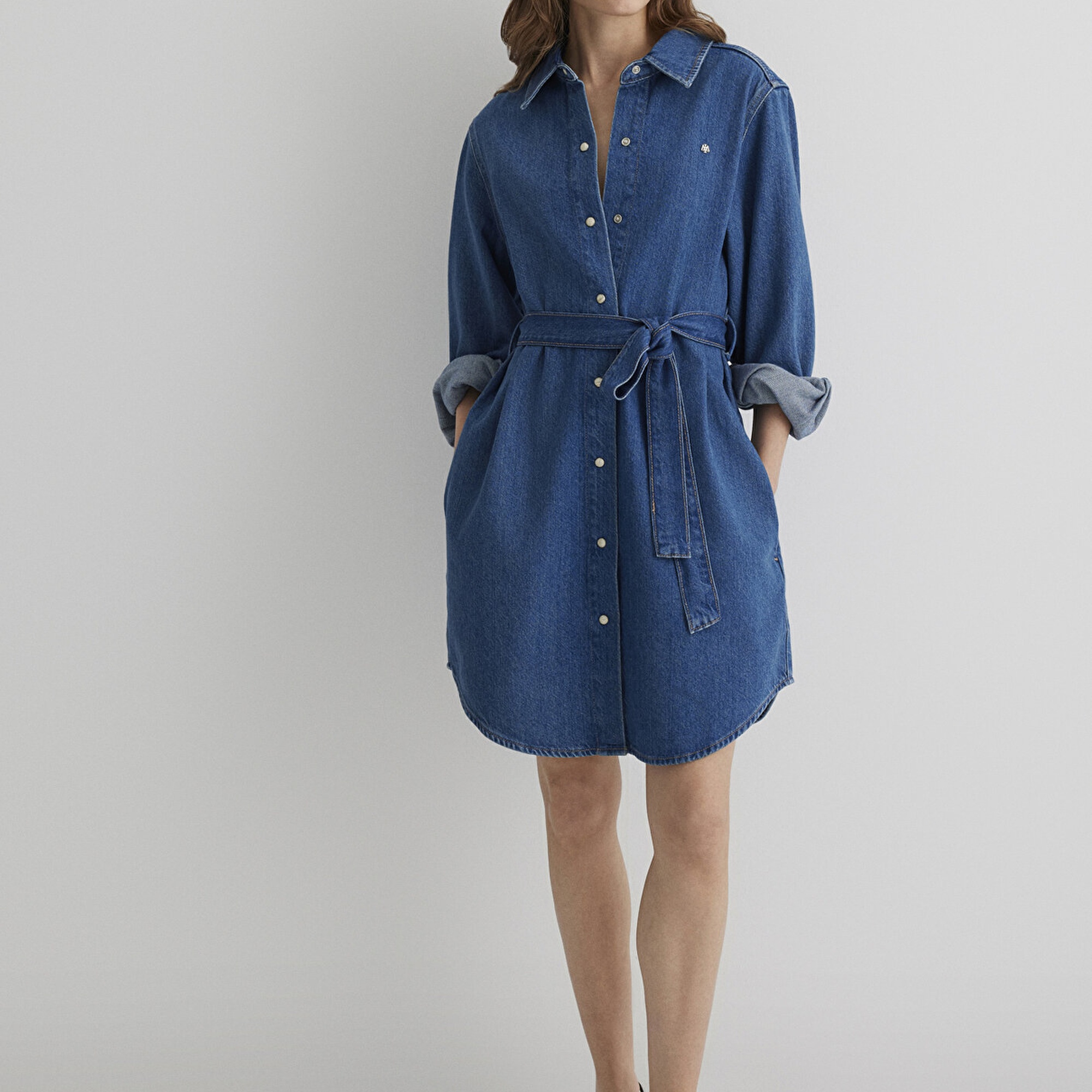 Mavi Bertina Classic Denim Indigo Mavisi Jean Elbise 1310618-89426