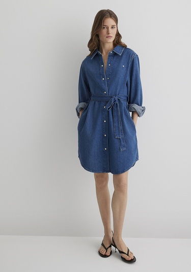  Mavi Bertina Classic Denim Indigo Mavisi Jean Elbise 1310618-89426