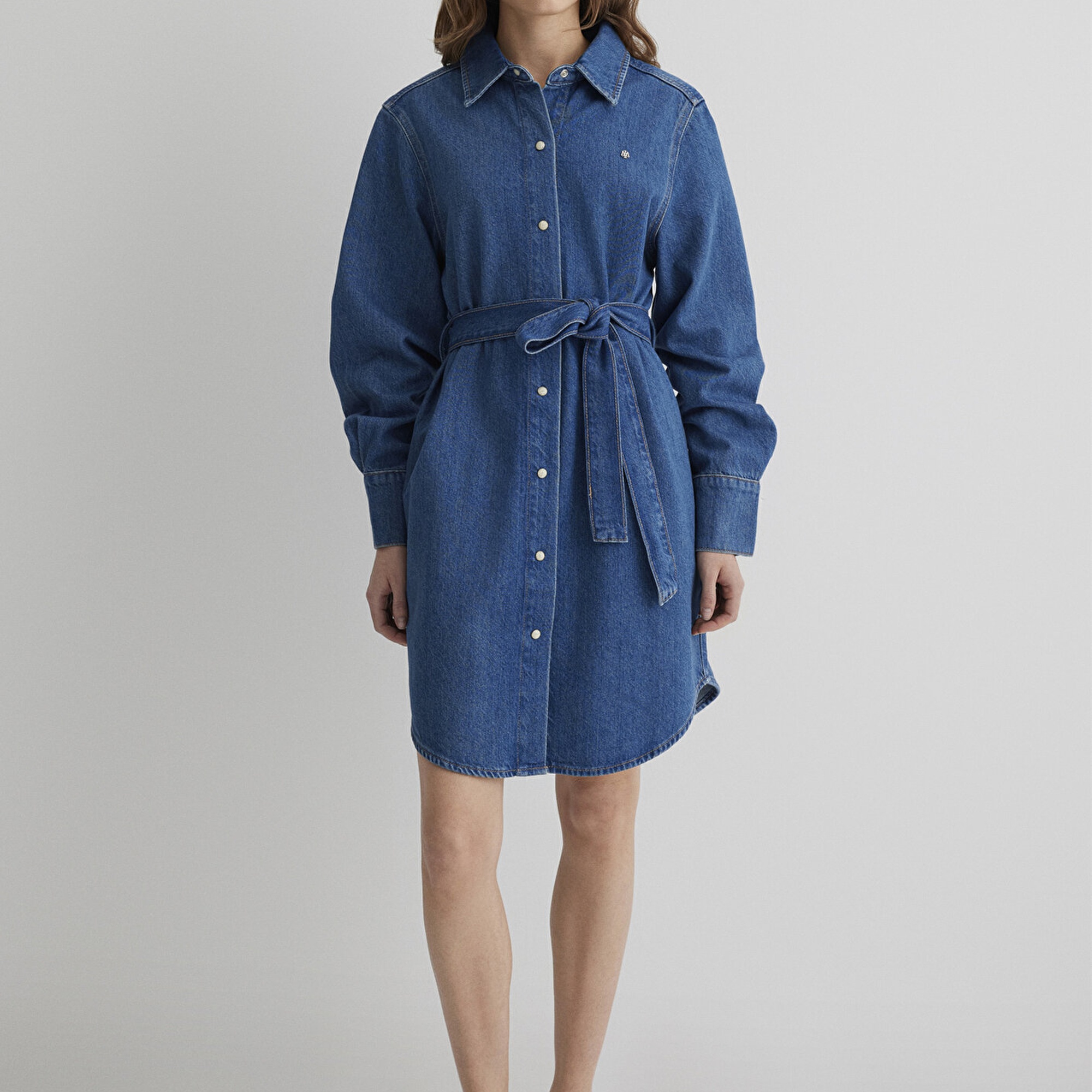 Mavi Bertina Classic Denim Indigo Mavisi Jean Elbise 1310618-89426