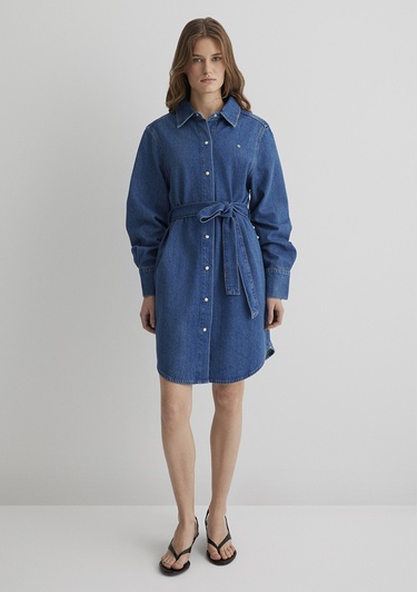  Mavi Bertina Classic Denim Indigo Mavisi Jean Elbise 1310618-89426