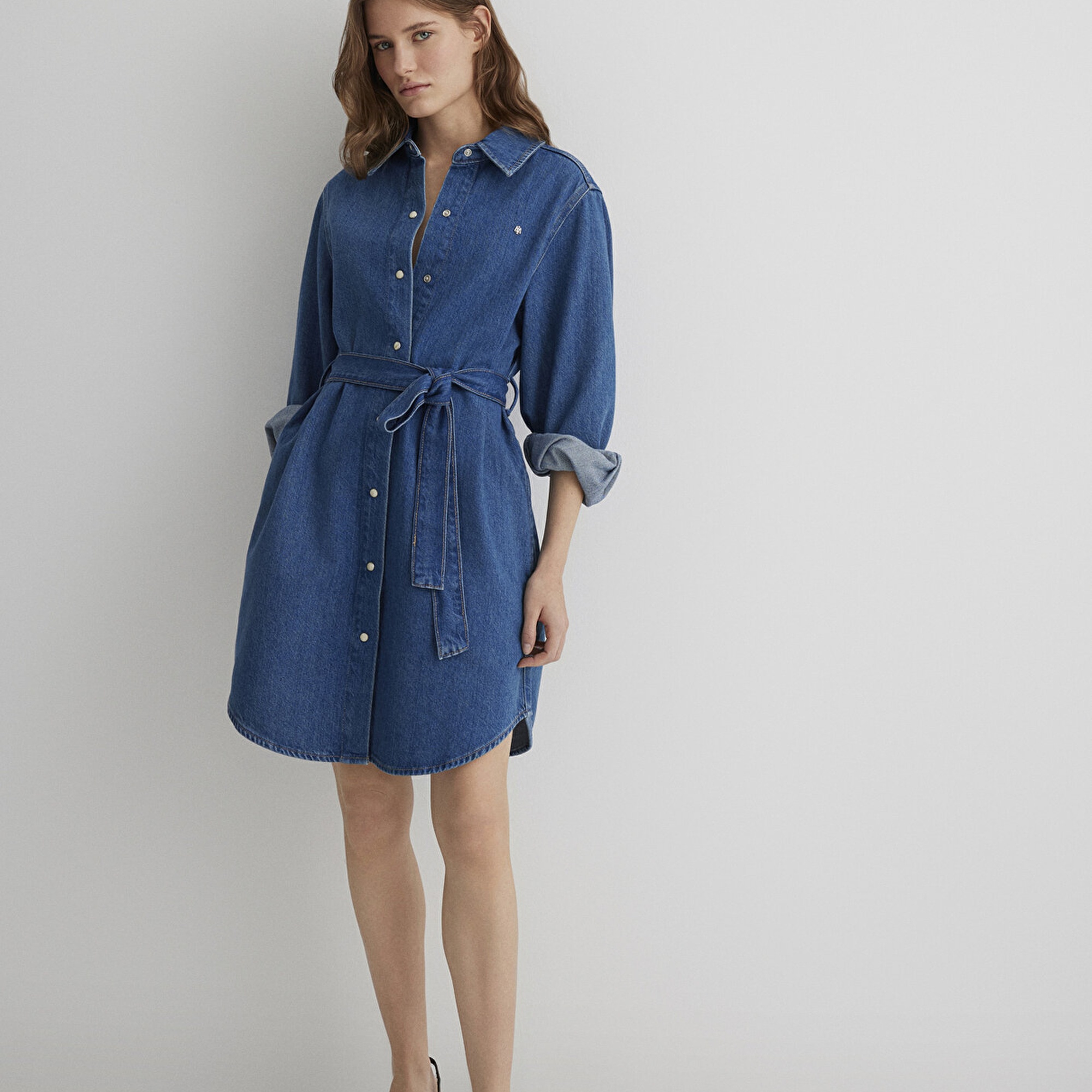 Mavi Bertina Classic Denim Indigo Mavisi Jean Elbise 1310618-89426