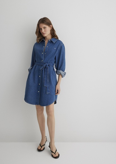  Mavi Bertina Classic Denim Indigo Mavisi Jean Elbise 1310618-89426