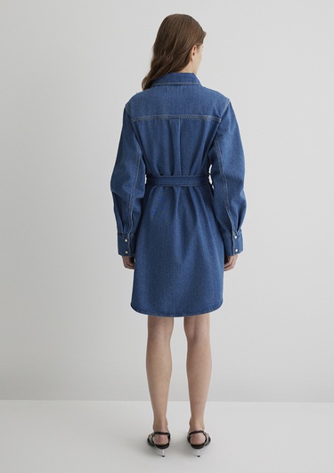  Mavi Bertina Classic Denim Indigo Mavisi Jean Elbise 1310618-89426