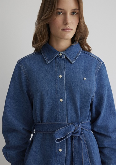  Mavi Bertina Classic Denim Indigo Mavisi Jean Elbise 1310618-89426