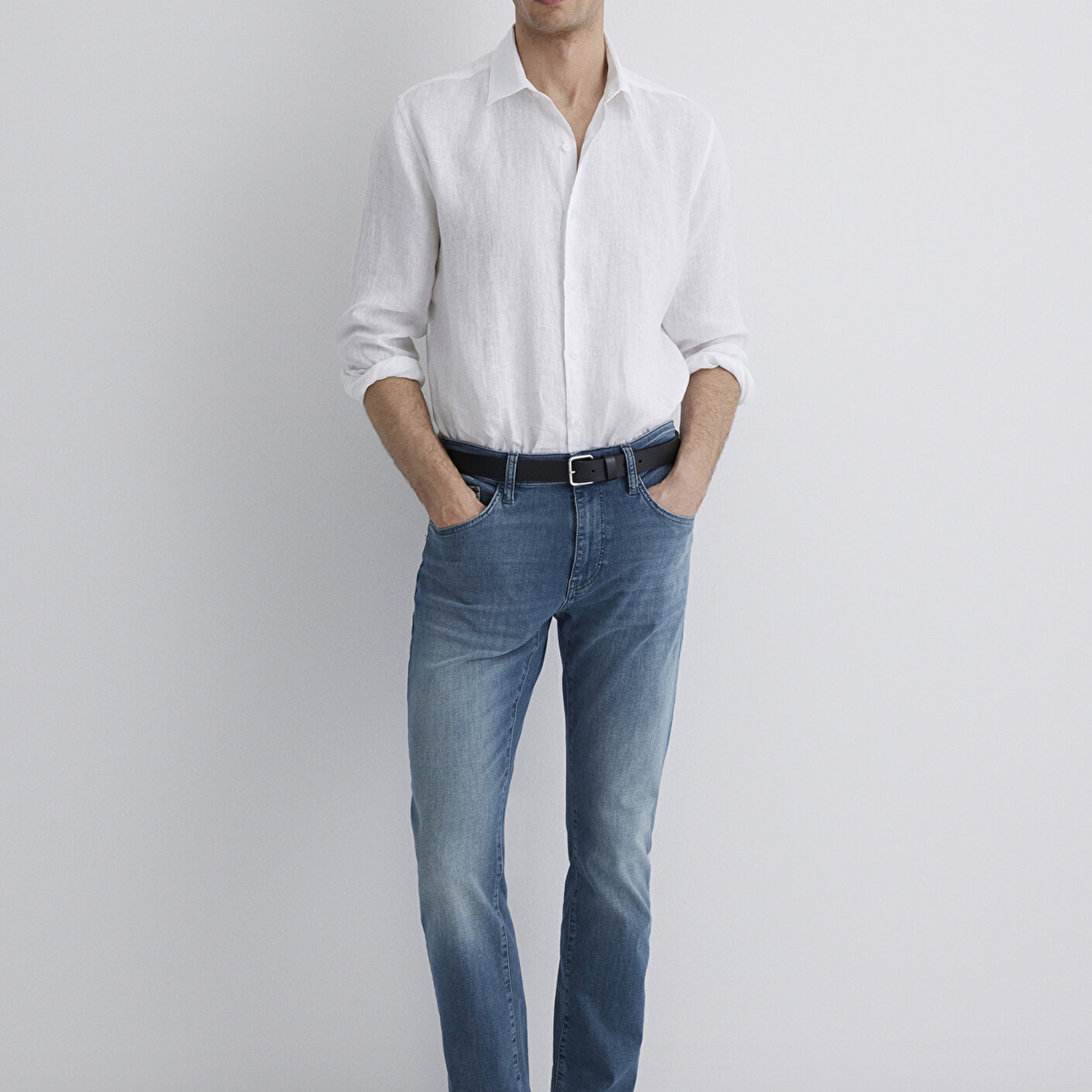 Mavi Marcus Lux Black Puslu İndigo Mavisi Jean Pantolon 0035189560