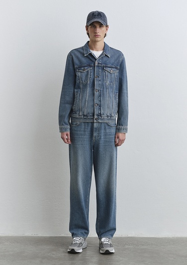  Mavi Ray Classic Denim Vintage İndigo Mavisi Jean Ceket 0110273-89412