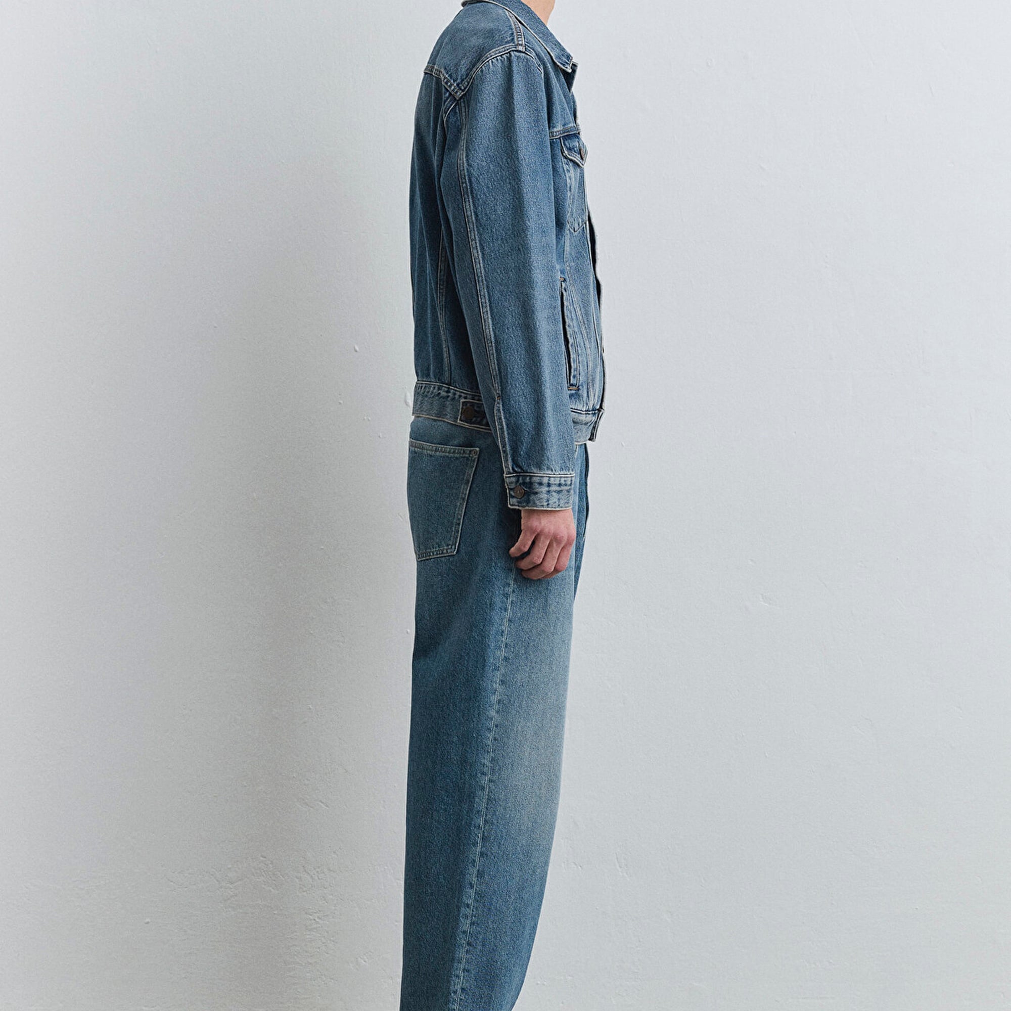 Mavi Ray Classic Denim Vintage İndigo Mavisi Jean Ceket 0110273-89412