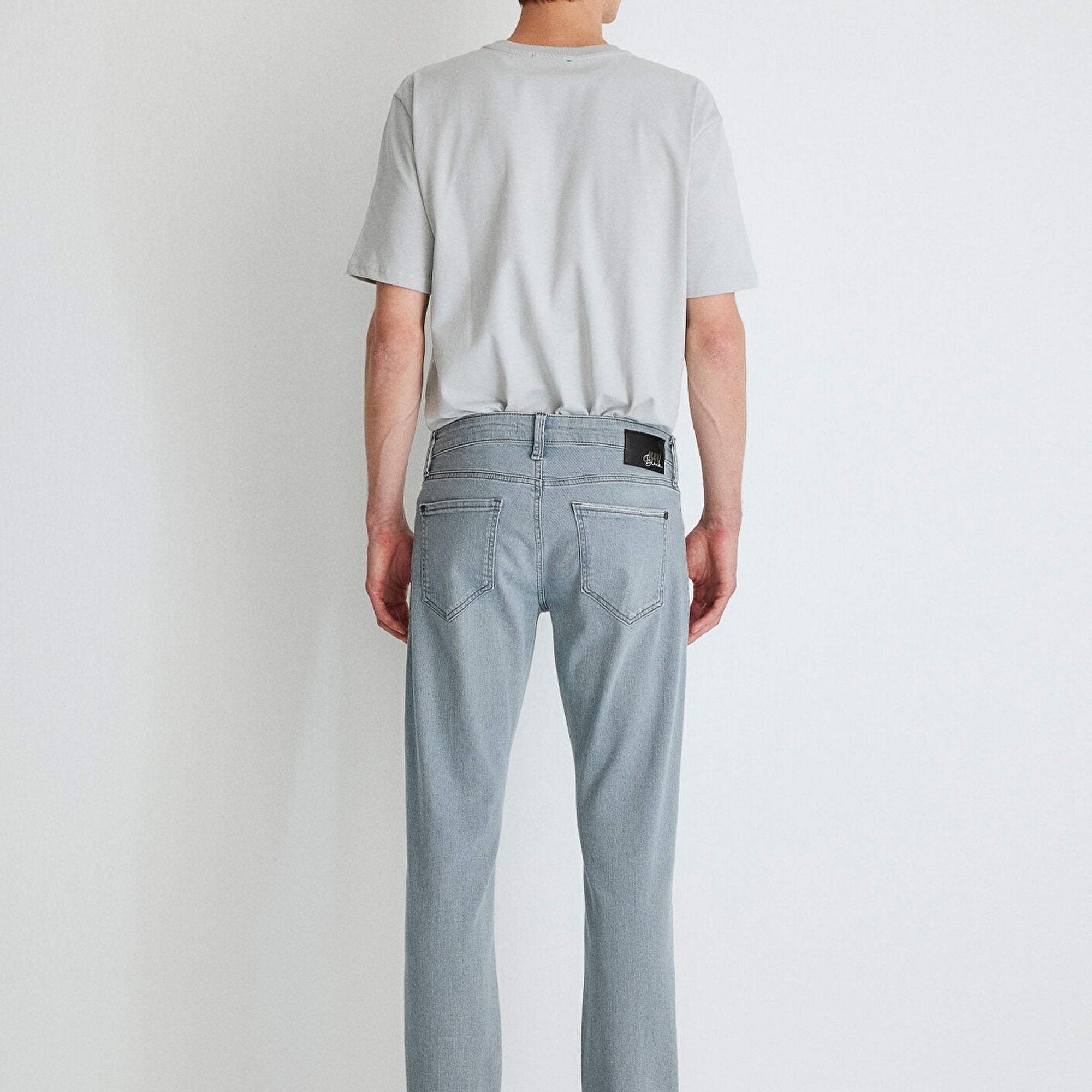 Mavi Marcus Lux Black Açık Gri Jean Pantolon 0035186548