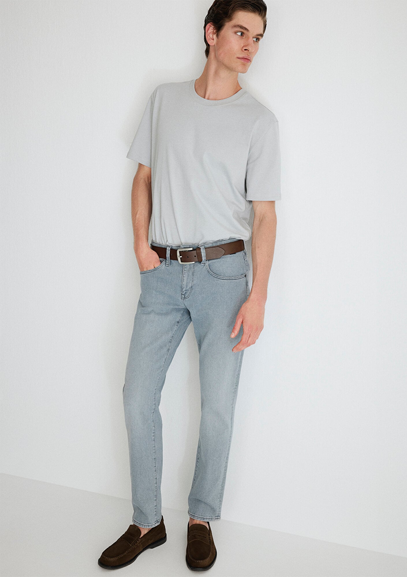  Mavi Marcus Lux Black Açık Gri Jean Pantolon 0035186548