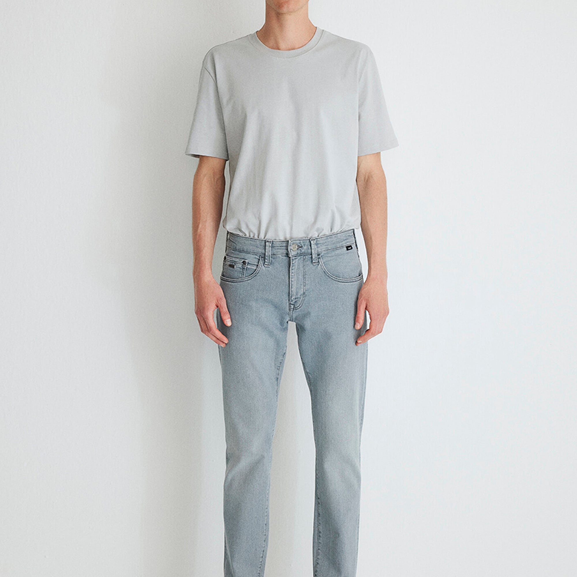 Mavi Marcus Lux Black Açık Gri Jean Pantolon 0035186548