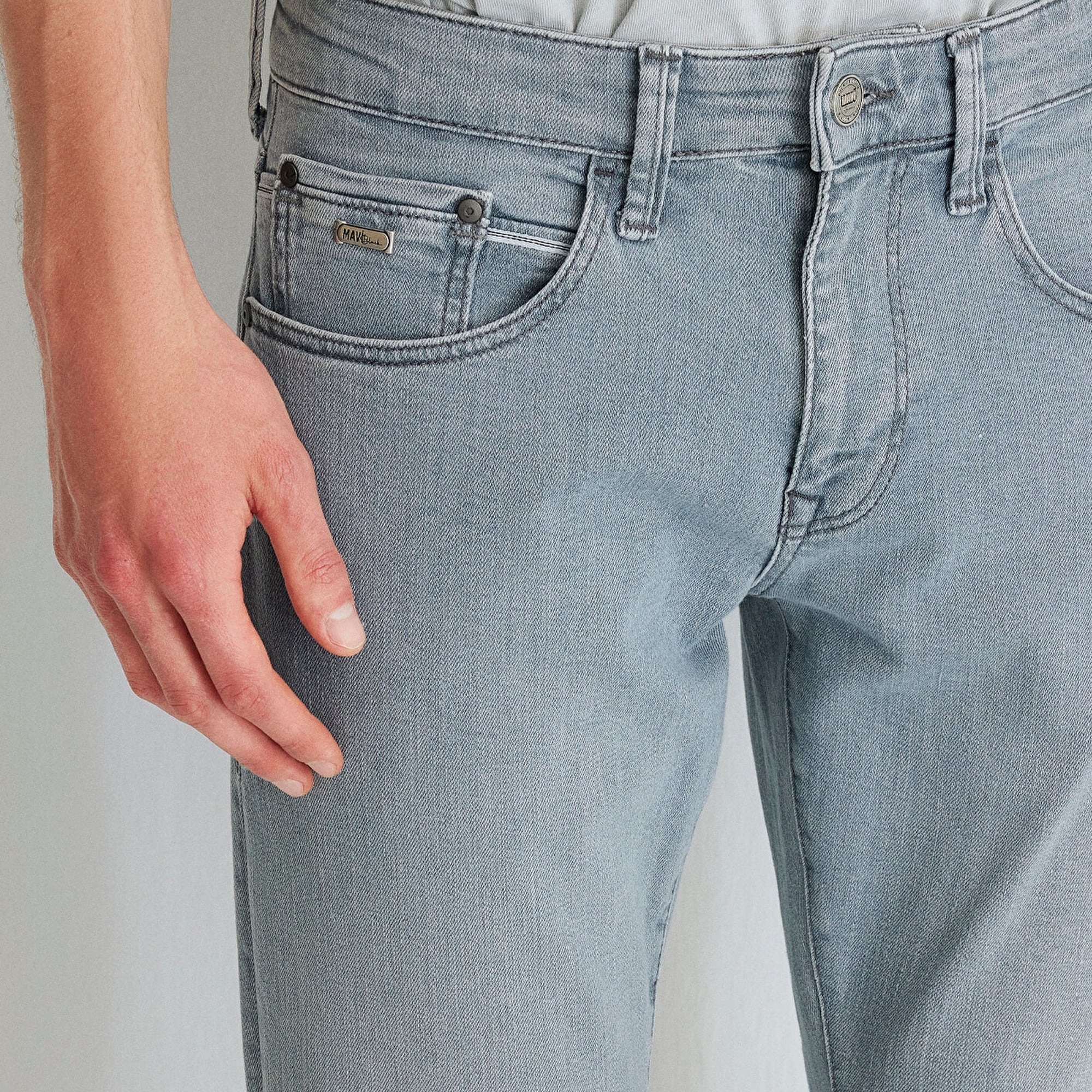 Mavi Marcus Lux Black Açık Gri Jean Pantolon 0035186548