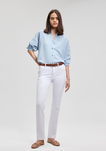  Mavi Kendra Gold Premium Beyaz Jean Pantolon 1074686459