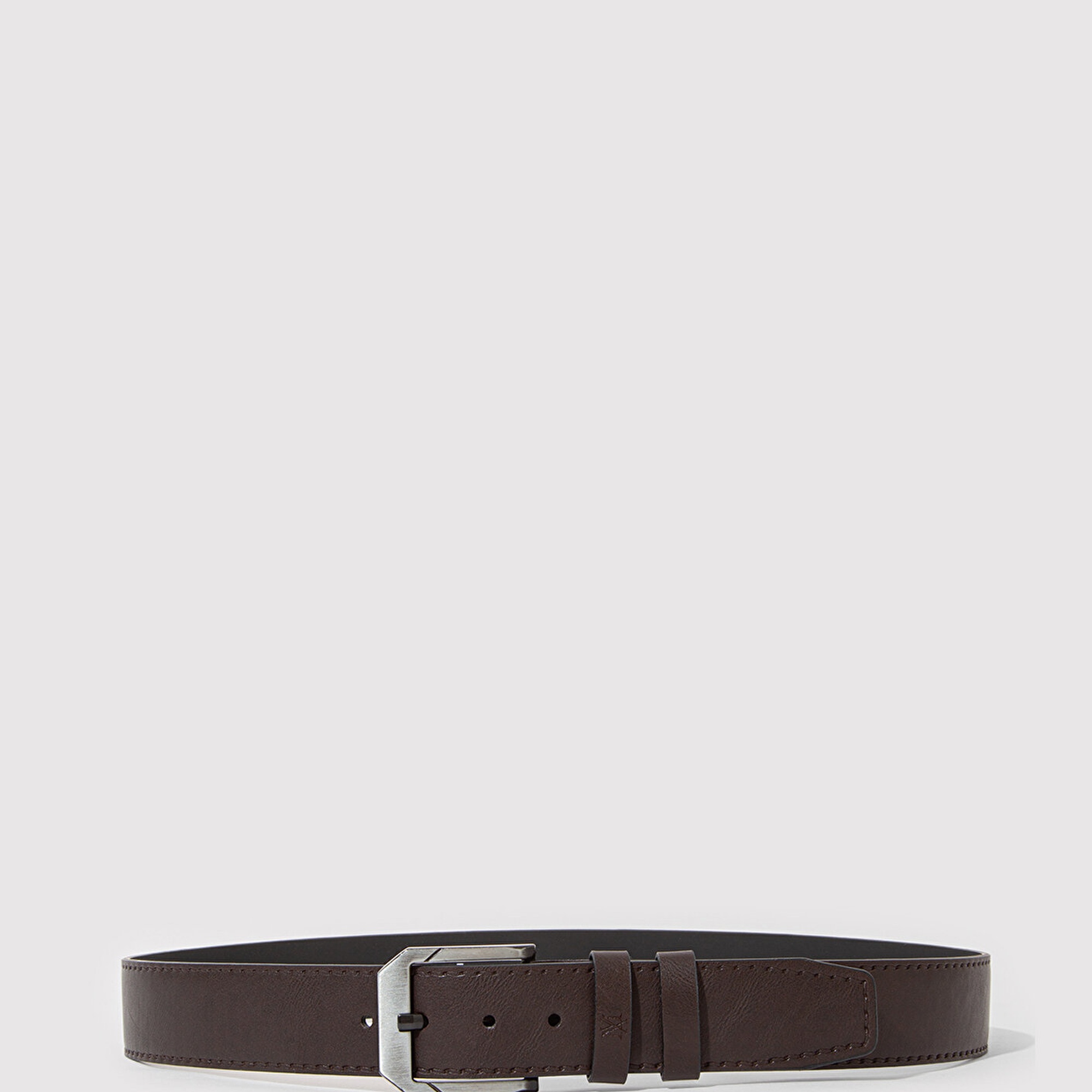 Mavi Kahverengi Suni Deri Kemer 0911653-33382