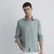 Mavi Bej Keten Gömlek Slim Fit / Dar Kesim 0211466-70004
