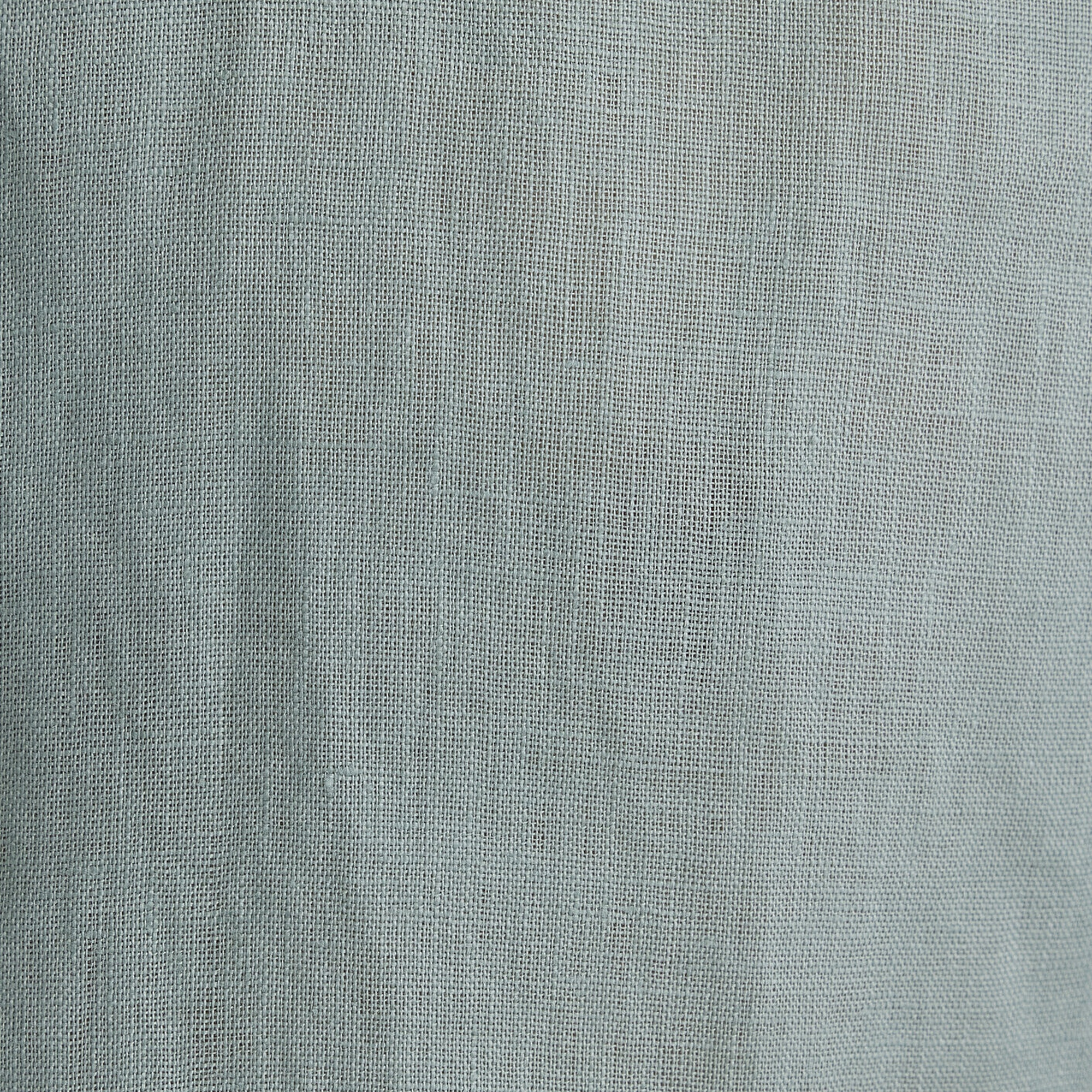 Mavi Yeşil Keten Gömlek Slim Fit / Dar Kesim 0211466-70113