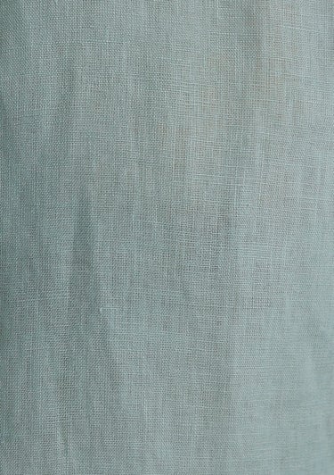  Mavi Yeşil Keten Gömlek Slim Fit / Dar Kesim 0211466-70113