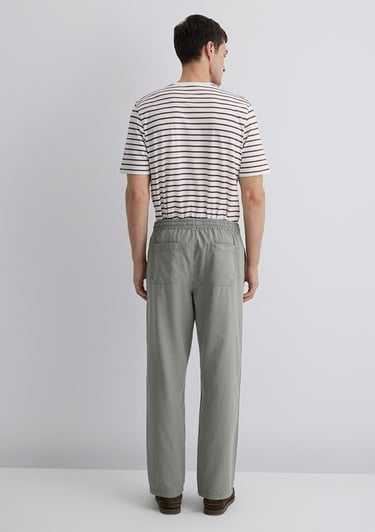  Mavi Yeşil Liyosel Pantolon 0010156-71484