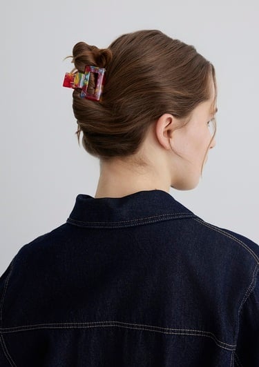  Mavi 2li Kıskaç Toka 1913136-70048