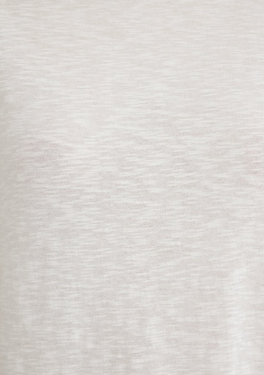  Mavi Ekru Basic Tişört Regular Fit / Normal Kesim 1613075-70057