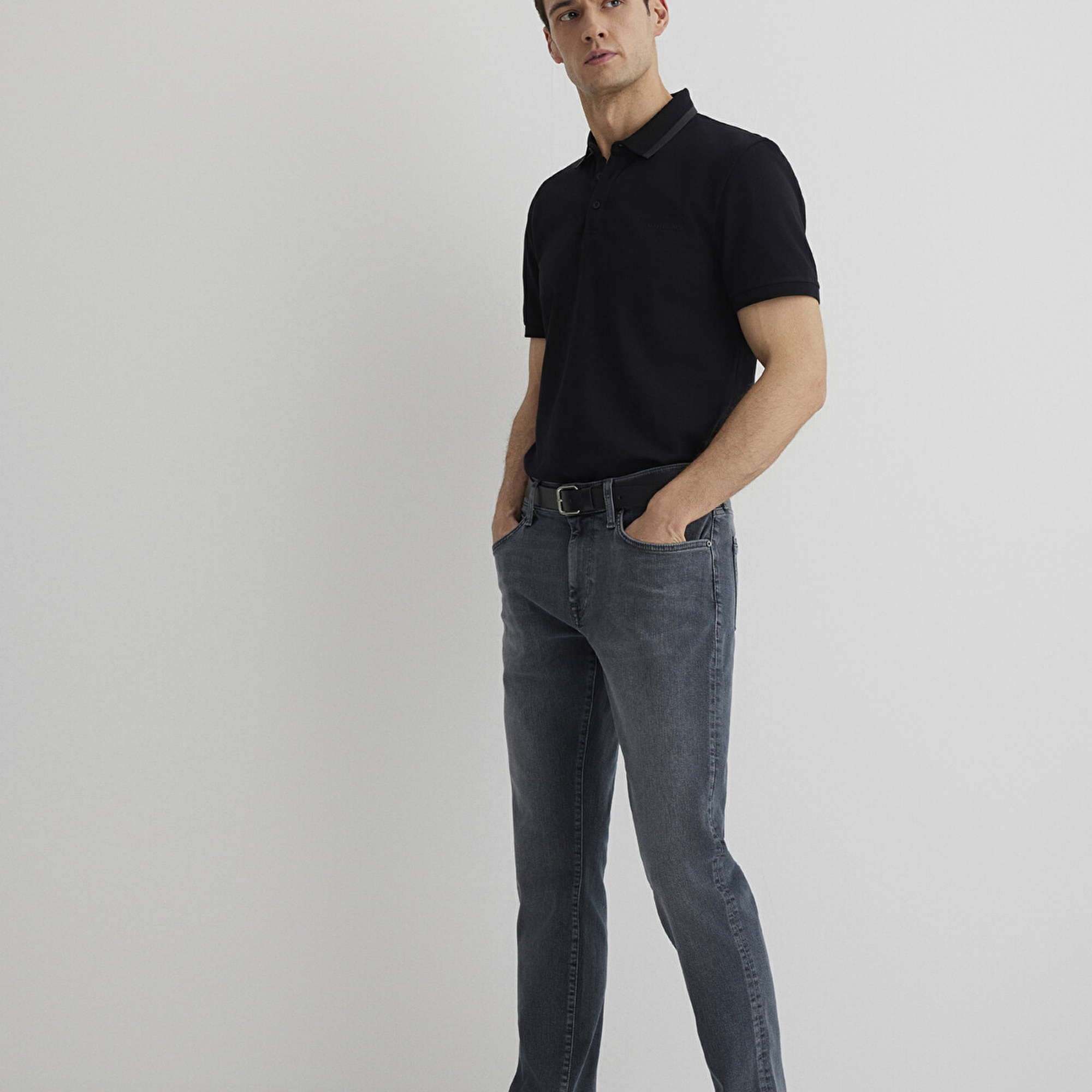 Mavi Marcus Mavi Black Puslu Vintage Gri Jean Pantolon 0035189345